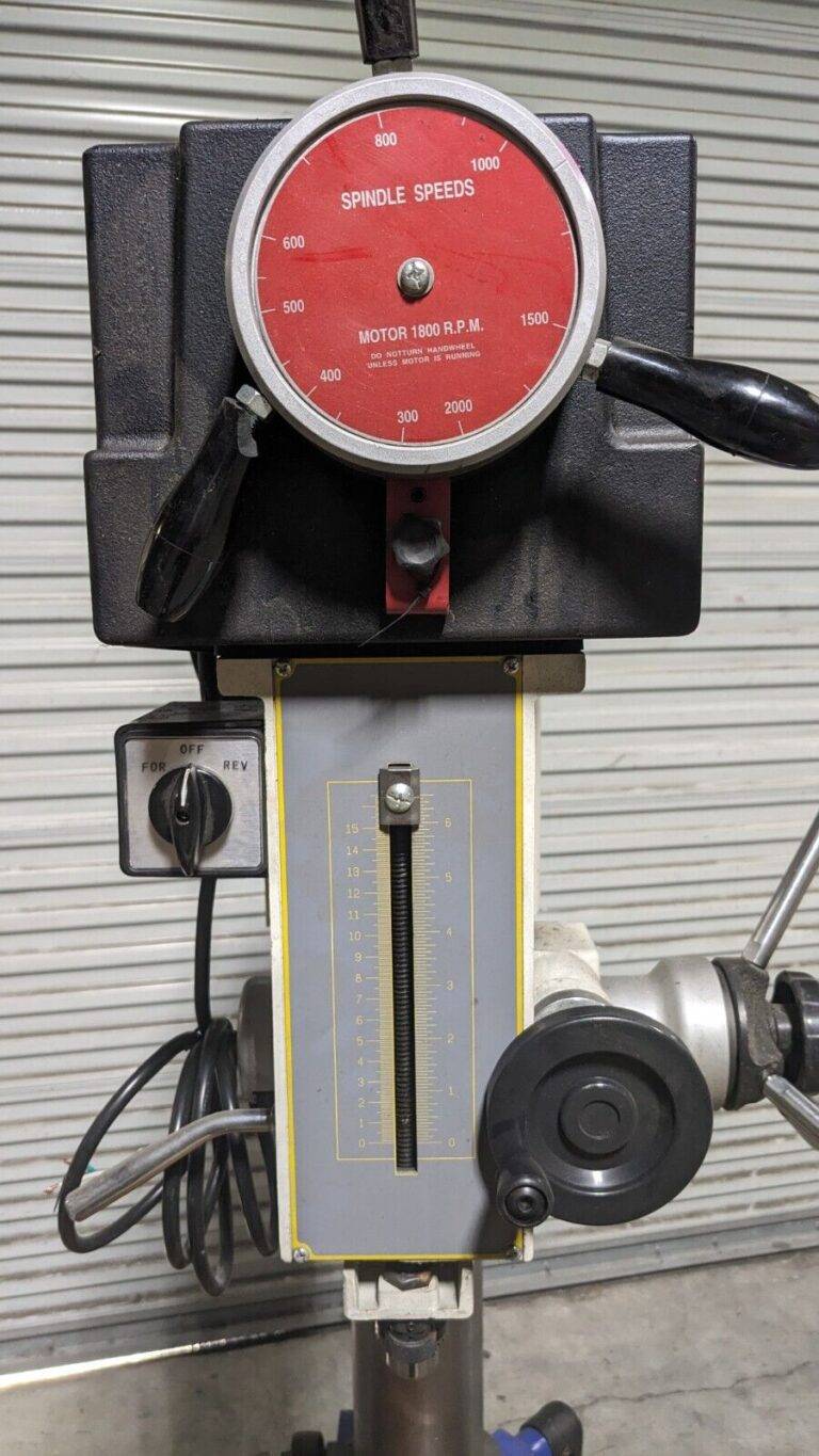 Vectrax Mill Drill Machine 20" Swing 340 - 2000 RPM 110/220 v 1 Ph Parts/Repair