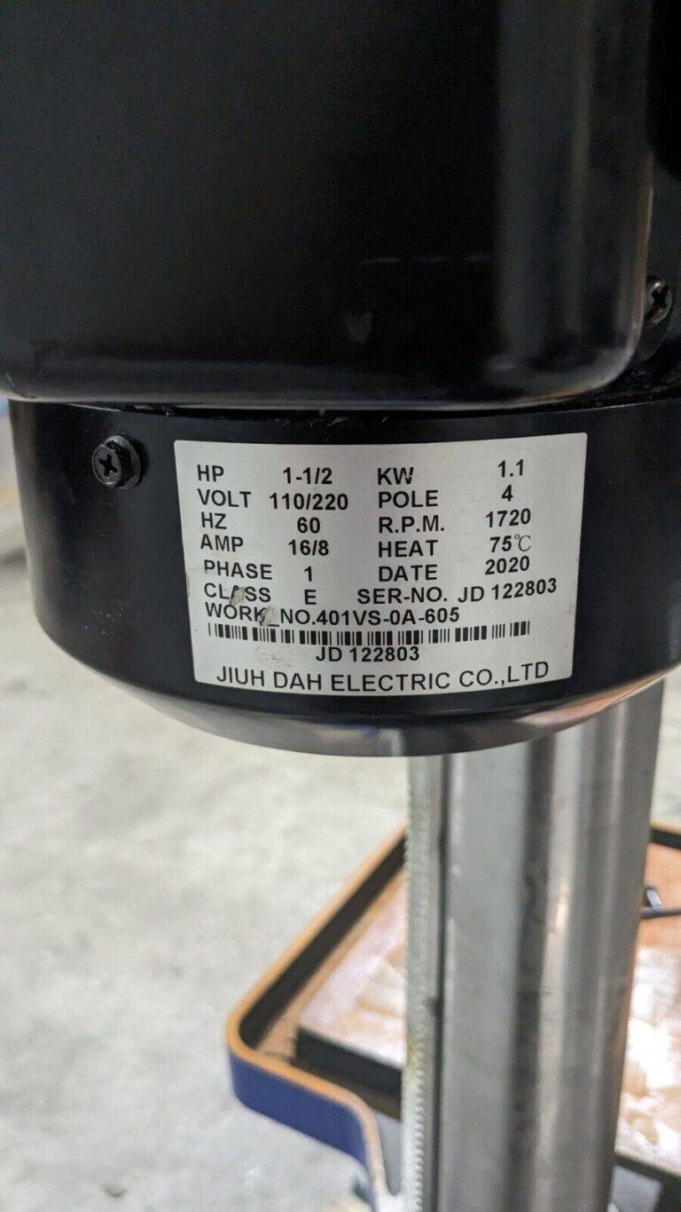 Vectrax Mill Drill Machine 20" Swing 340 - 2000 RPM 110/220 v 1 Ph Parts/Repair
