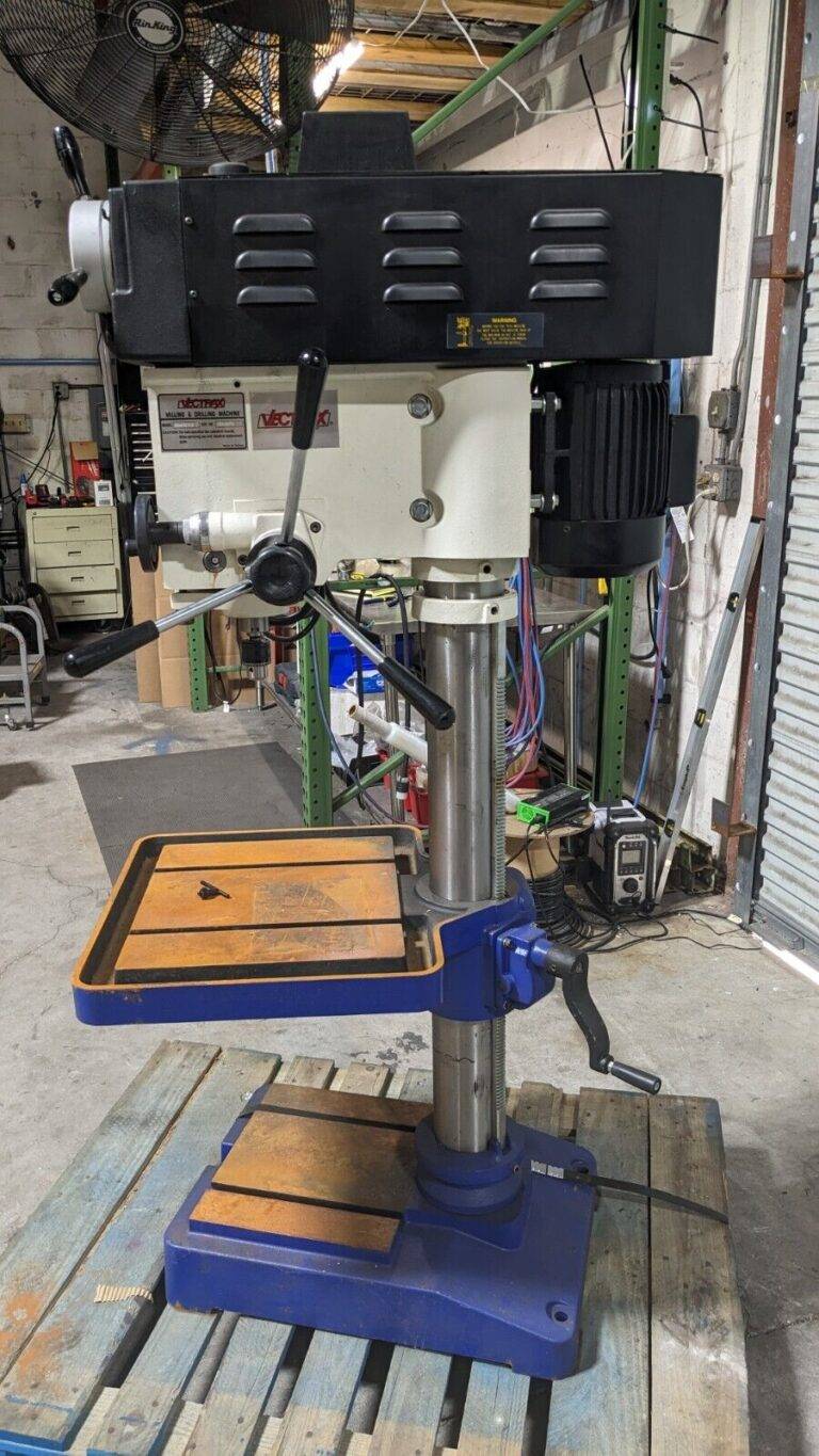 Vectrax Mill Drill Machine 20" Swing 340 - 2000 RPM 110/220 v 1 Ph Parts/Repair