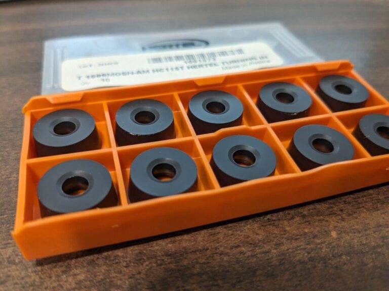 HERTEL Turning Insert 10pk RCMT1606MOSN–AM HC115T, Solid Carbide 1001573