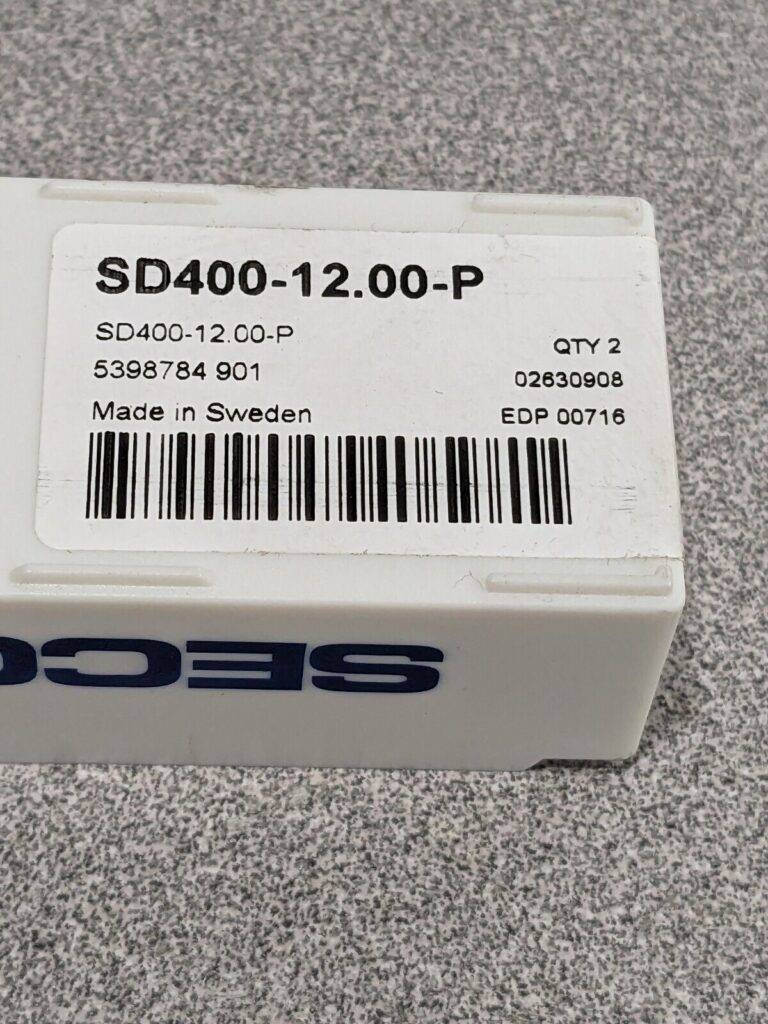 SECO Replaceable Drill Tip: Series Crownloc Plus, 140º Point Qty 2 02630908