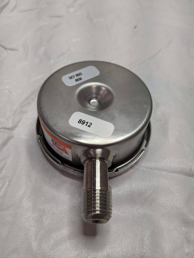 ASHCROFT Pressure Gauge: 2-1/2″ Dial, 0 to 15 psi, 1/4″ Thread, NPT 94473