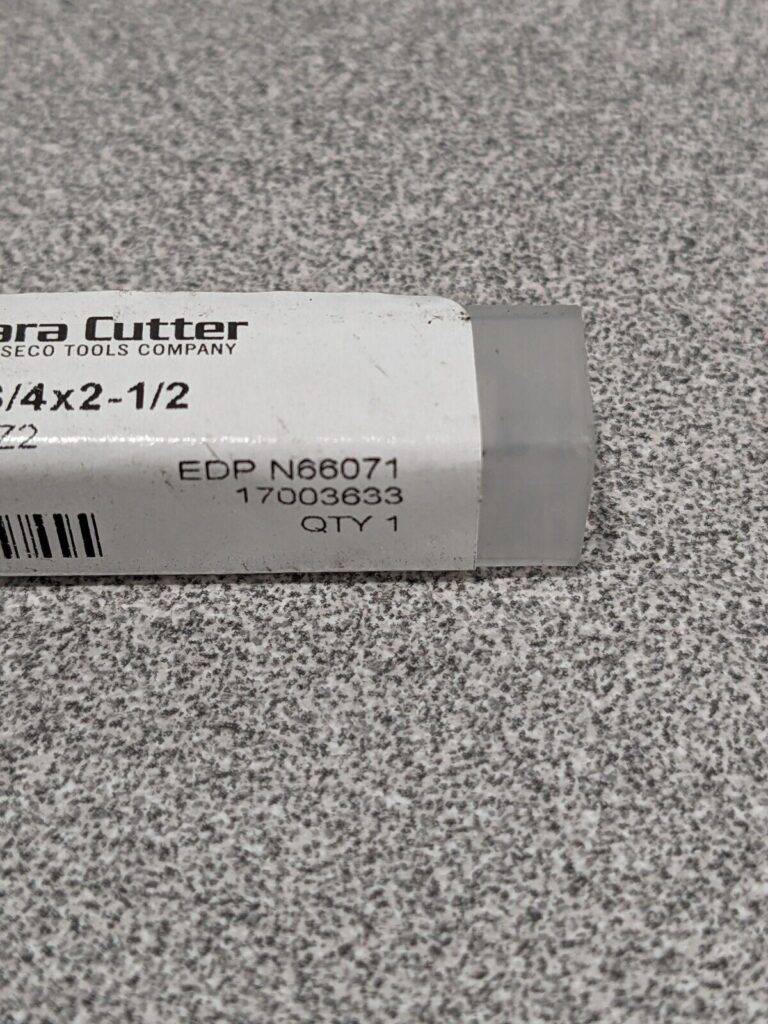Niagara Ball End Mill: 1/4″ Dia, 19/64″ LOC, 2 Flute(s), Solid Carbide N66071