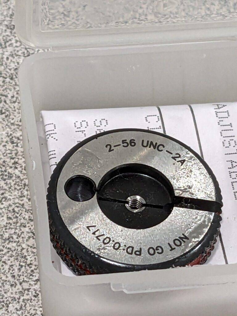 SPI Threaded Ring Gage: #2-56 Thread, Class 2A, No-Go 23-119-1