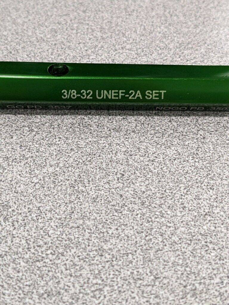 GF GAGE Truncated Taperlock Gage: 3/8-32, Go & No Go Class 2A 55332415