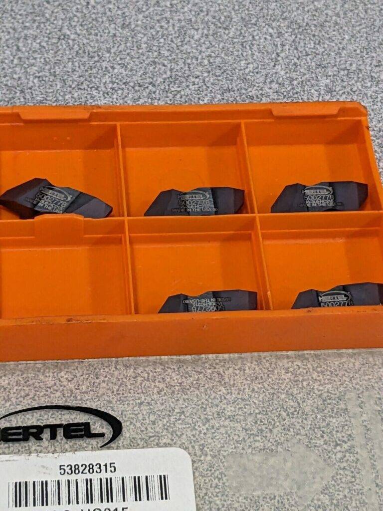 Hertel IA3L6 HC215 Carbide Threading Insert Qty 5 5002778