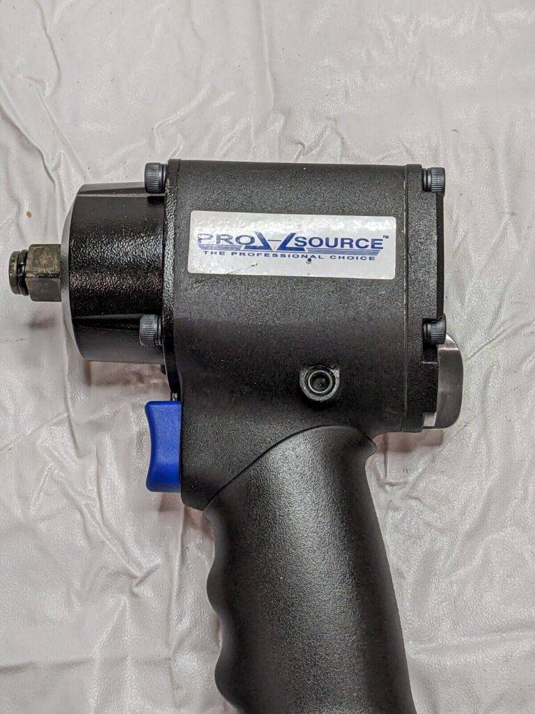 PRO-SOURCE Air Impact Wrench: 1/2″ Drive, 500 ft/lb PRO-SM-43-4001