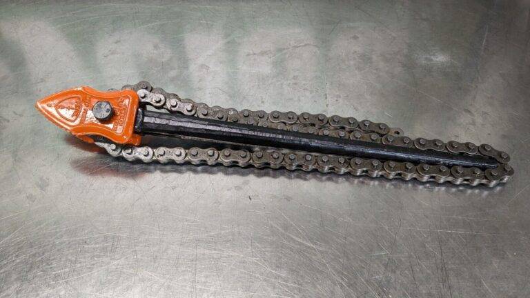 PETOL Chain & Strap Wrench 15″ Max Pipe 54″ Chain Length 20″ Handle C11-72-P