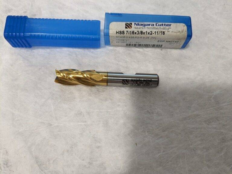 Seco Tools LLC Square End Mill: 7/16″ Dia (Niagara Cutter) N40140