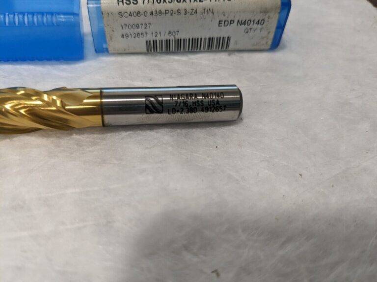 Seco Tools LLC Square End Mill: 7/16″ Dia (Niagara Cutter) N40140