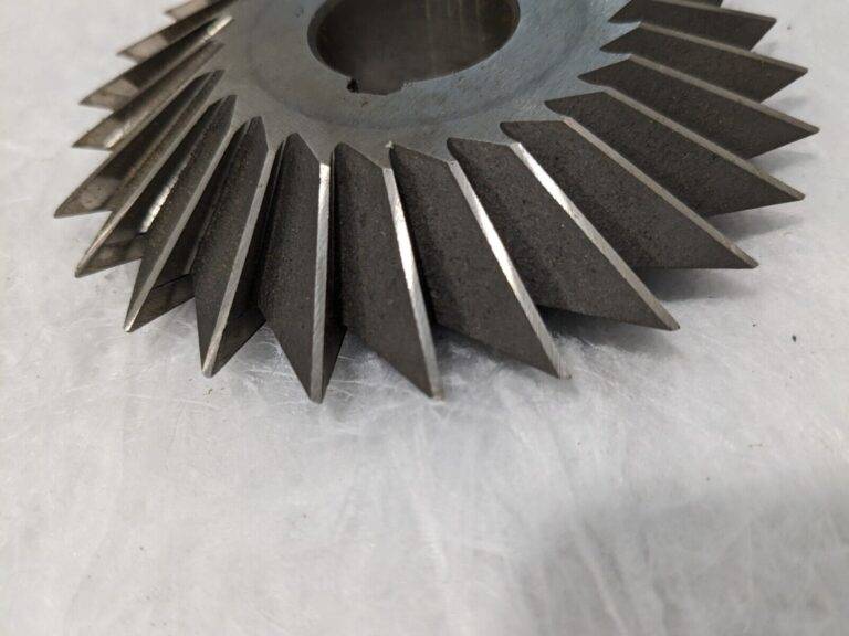 Double Angle Milling Cutter: 45 °, 4″ Cut Dia HSS 328-4435