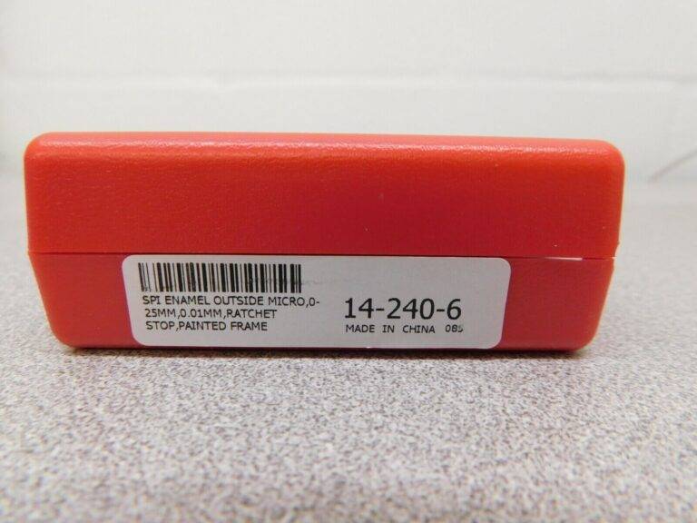Mechanical Outside Micrometer 0 to 25mm Range, 0.01mm Graduation 14-240-6
