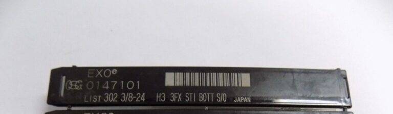 OSG High Speed Steel Spiral Flute Tap 3/8"-24 x 1-7/16" H3 3 Flute 0147101