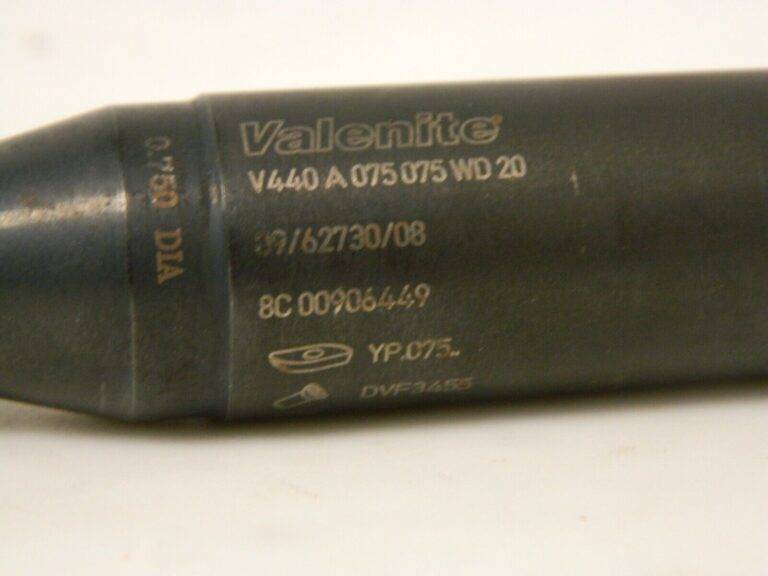 Valenite Indexible Ball Nose End Mill 3/4” Dia 1” Shank Dia 4.5” OAL 62532