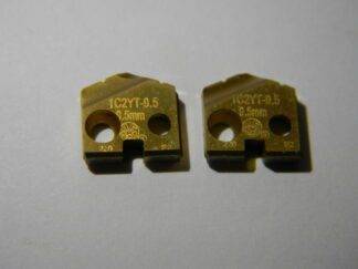 AME 9.5mm Diam 132° Seat Size Y Spade Drill Insert Qty. 2 1C2YT-9.5