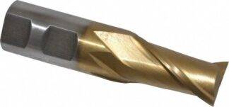 Interstate Square Single End Mill 1" x 1-5/8" x 4-1/8" 2FL HSS 722-1107