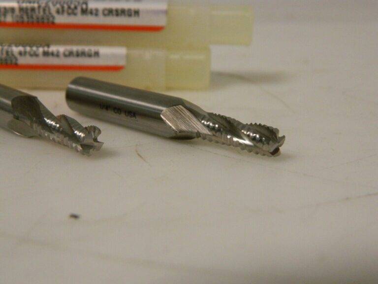 Hertel Cobalt Rough Sq End Mill 1/4" Dia Coarse 5/8" LOC 3 FL Qty 2 OMC-20005A