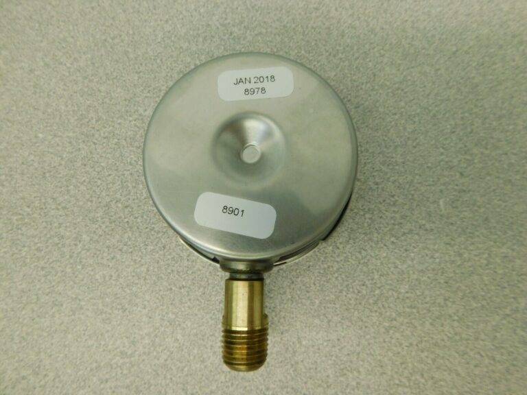 Ashcroft Analog Pressure Gauge 0-30 psi Range 2.5” Lower Mount Dry Dial 94577XLL
