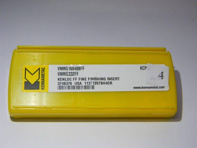Kennametal Carbide Turning Inserts VNMG332FF Grade KCP05 Qty 4 3748376