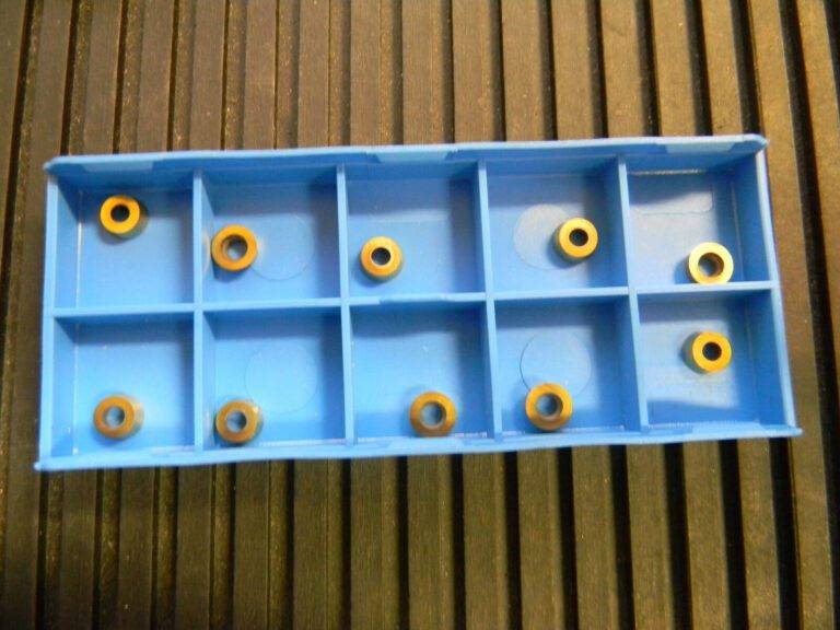 C.C.T Inc. Carbide Inserts RPGW 21.5 C2 TiN Box of 10