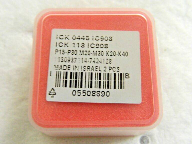 Iscar Sumocham Replaceable Drill Head ICK 0445 Grade IC908 Qty. 2 5508890