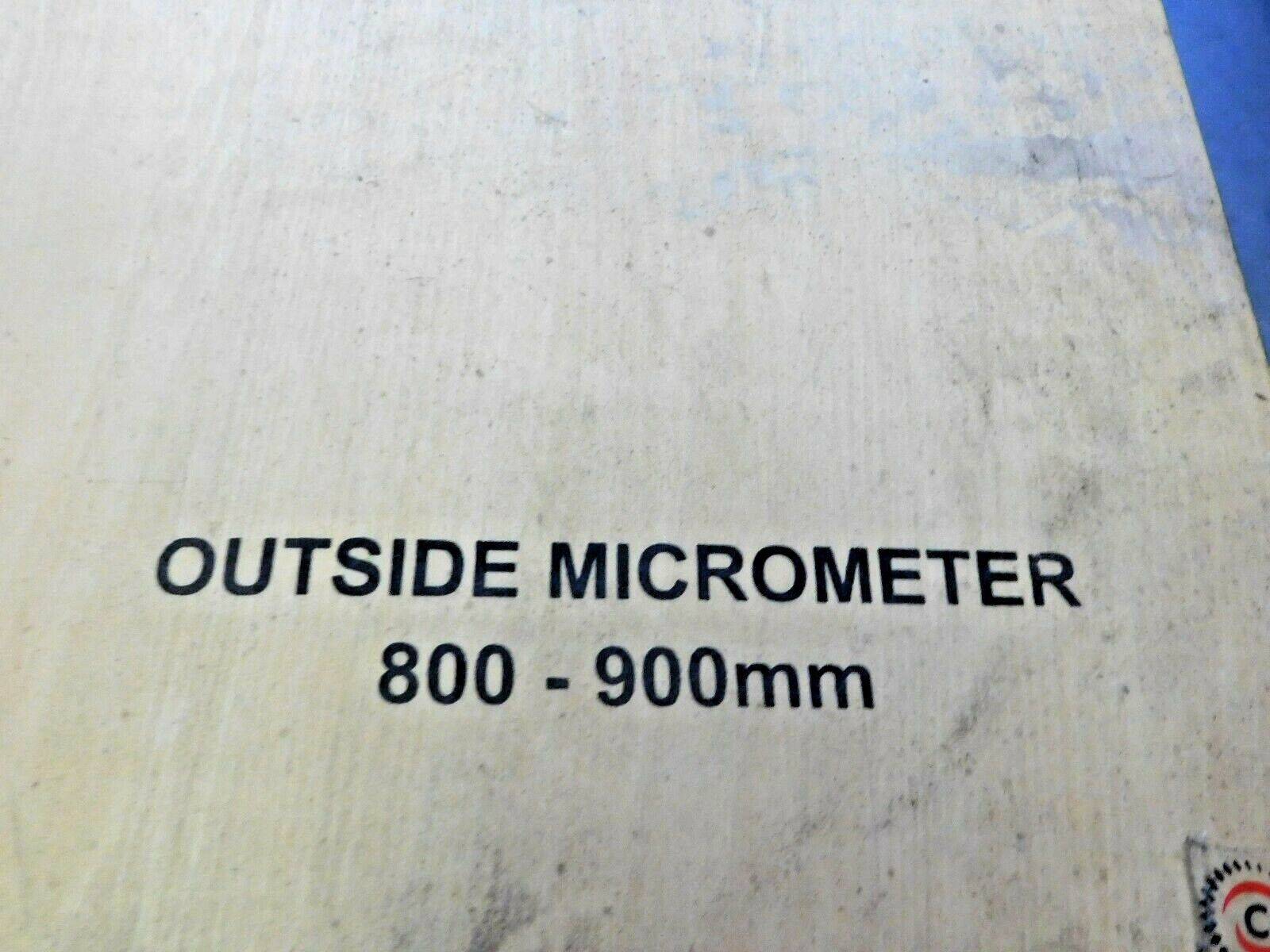 SPI Interchangeable Anvil Micrometer 800-900mm Range 0.01 mm Graduation 14-067-3