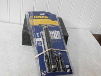 Irwin 4 Piece 3/16" Concrete Anchor Installation Kit QTY 2 1888627