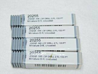 4 PACK Harvey Tool Carbide Miniature Drills 0.0320" Dia x x 0.3950" FL 2FL 20255