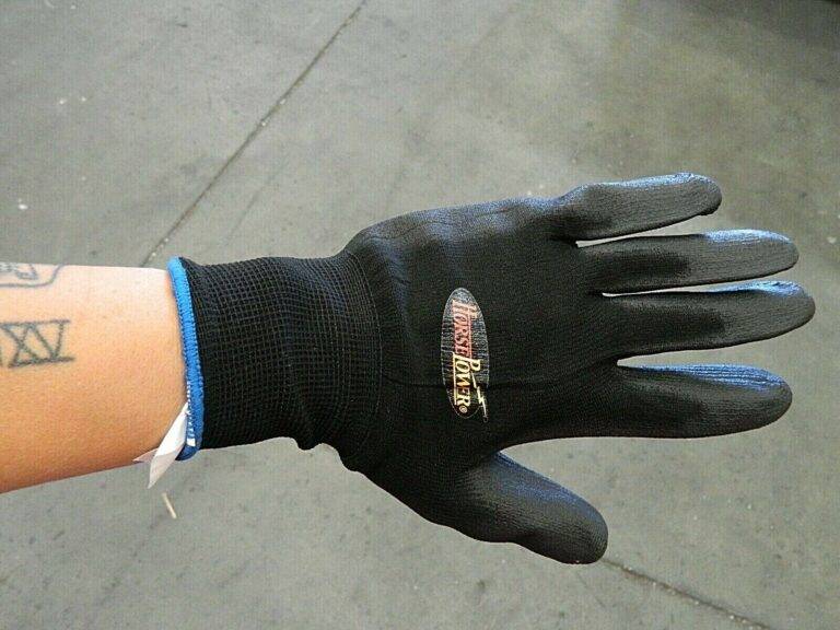 HorsePower Coated Gloves M Black QTY 144 Pairs 156654M