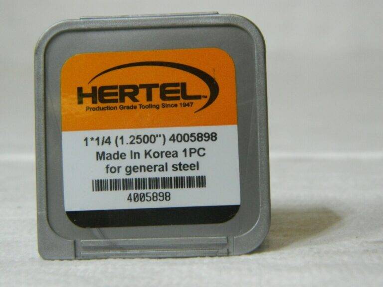 Hertel Replaceable Drill Tip Series HMD 1-1/4" Diam Grade HC225MD 140° 4005898