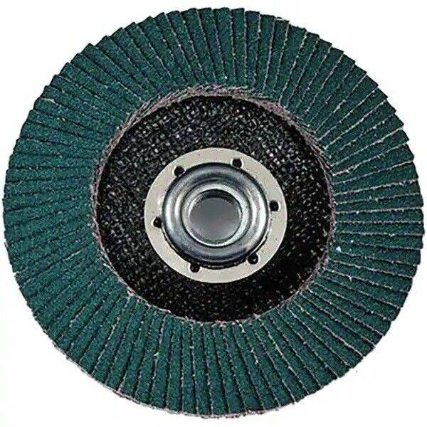 3M 7" 120 Grit 5/8-11 Center Hole Type 27 Zirconia Alumina Flap Disc QTY 5 28919