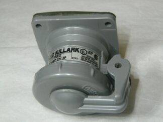 Hubbell Killark 1 Phase 250 VDC 600 VAC Self Grounding Receptacle VR332