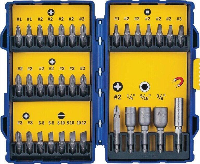 Irwin 33 Piece 1/4" Drive Screwdriver Bit Set 3057017