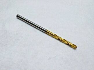 Cleveland Coolant Jobber Length Drill Powder Metal TiN 13/64"D 140º 2FL C16342