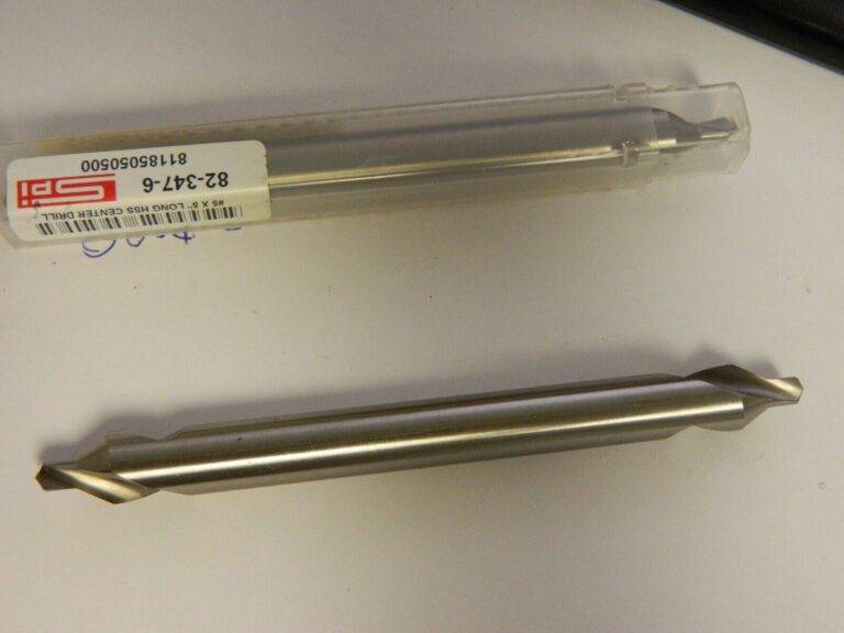 SPI #5 Plain Cut 60° Incl Angle HSS Combo Drill & Countersink QTY 2 82-347-6