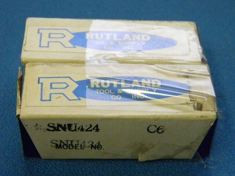 Rutland Tools Carbide Inserts SNU424 Grade C6 Lot of 20