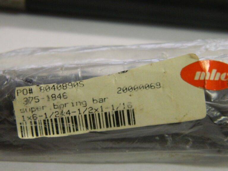 Interstate Carbide Tipped RH Boring Bar 1" x 6-1/2" x 4-1/2" x 1-1/16" #375-1846
