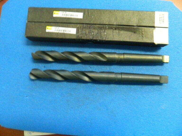 Interstate Taper Shank Drill Bits 0.7283" x 233mm OAL 2MT HSS Qty. 2 #01567189