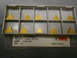 Hertel TUP221 HC335 Carbide Inserts - Box of 10 #HCX41660C