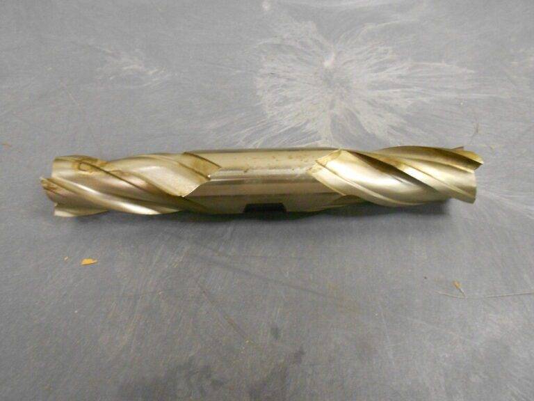 Eclipse 4-Flute 15/16" R/H Cut HSS Uncoated Double-End End Mill #469