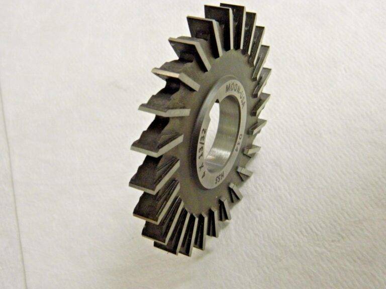 Moon Cutter HSS Side Milling Cutter 4" x 13/32" x 1-1/4" 24 Teeth SM4406