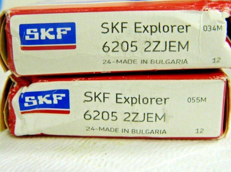 SKF Deep Groove Radial Ball Bearings Double Shield 25mm Dia. Qty. 2 #62052ZJEM