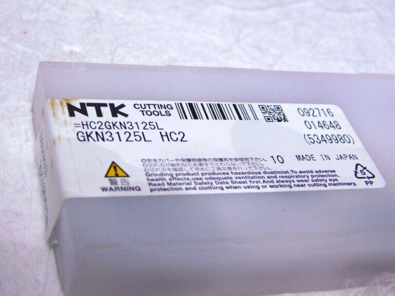 NTK Cutting Tools Ceramic Grooving Inserts GKN3125L Grade-HC2 Box of 10 5349980