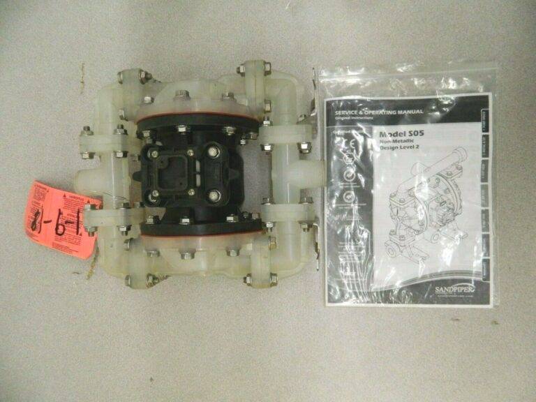 SandPIPER Air Operated Diaphragm Pump 1/2" NPT Nonmetallic S05B2P1TPNS000