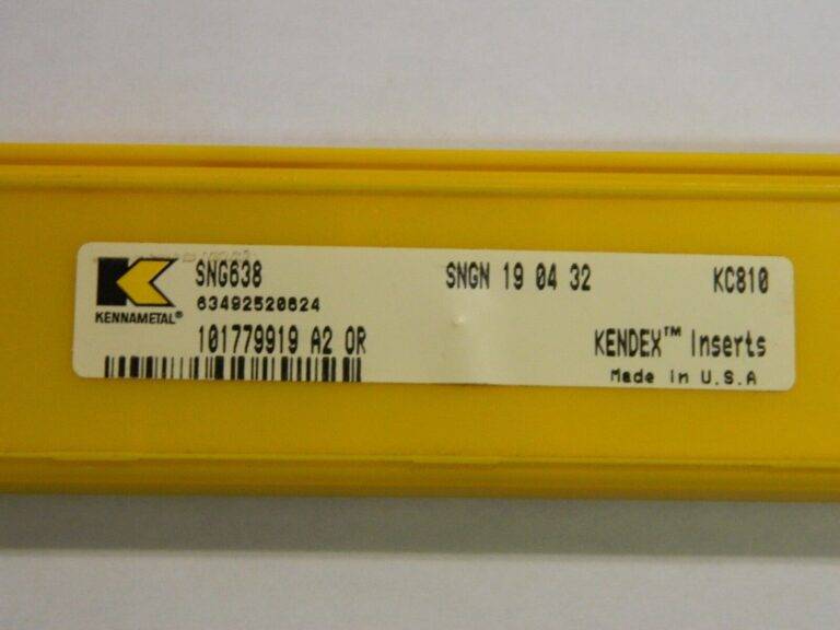 Kennametal Carbide Inserts SNG638 Grade KC810 Qty. 5 SNGN 19 04 32