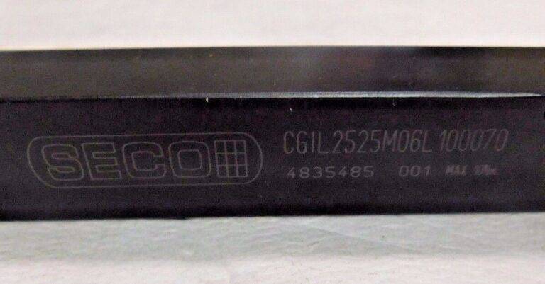 Seco Indexable Grooving Toolholder 0.7087" DOC External Left Hand 27669