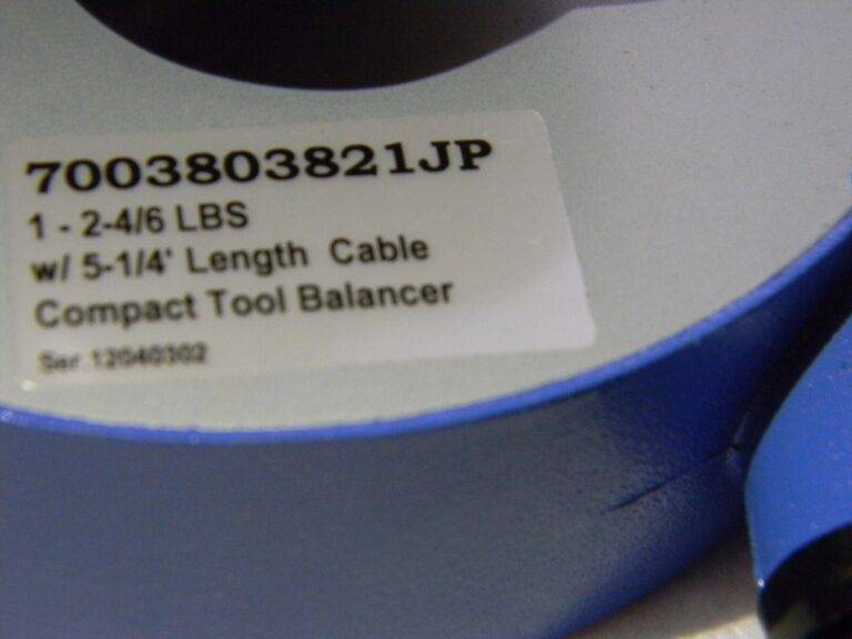 Jupiter Pneumatics 2.67 Lb. 5.25' Travel Distance Tool Balancer 7003803821JP