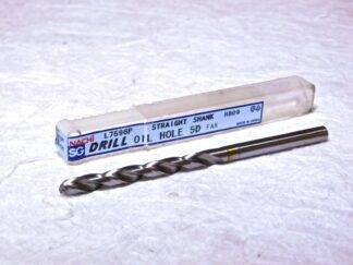 Nachi PM-HSS SG Coated Oil Hole Drill 5.5MM Diameter 99mm OAL L7596P 1314768