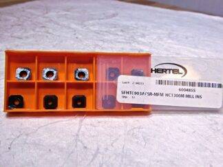 Hertel Carbide Milling Inserts SFHT0903AFSR-MFM GRADE-HC1300M Qty-10 6004855