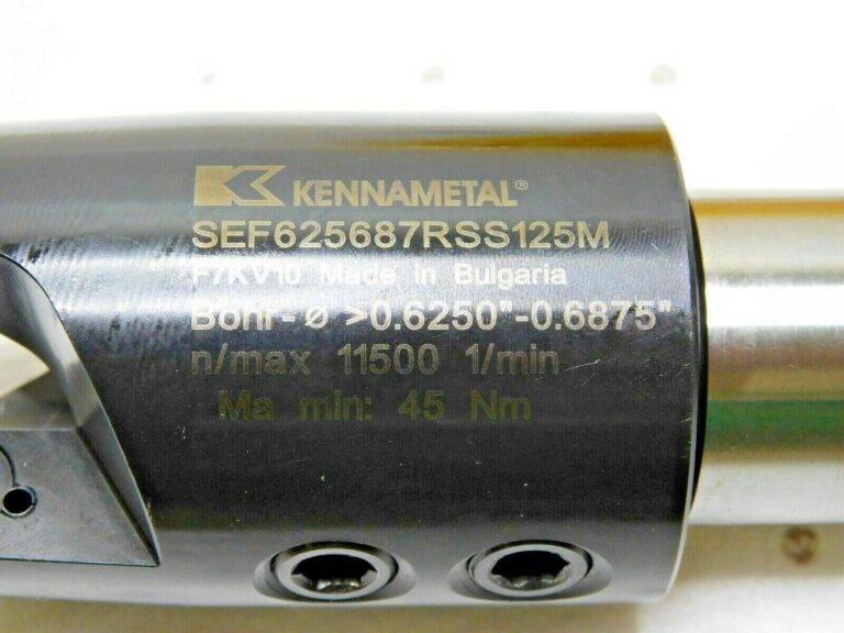 Kennametal Chamfer & Countersink Drill SEF625687RSS125 1604305 BODY ONLY